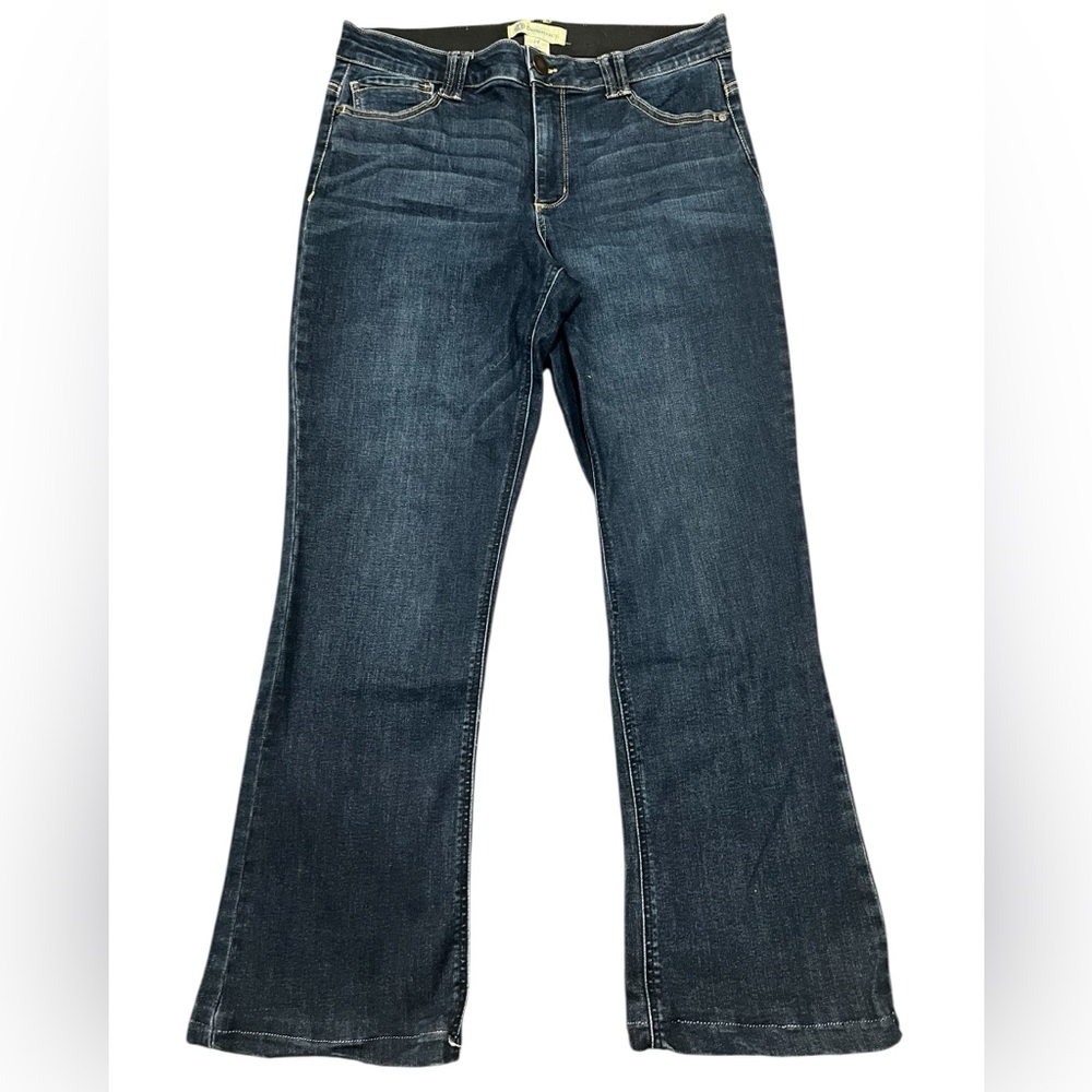 Democracy “Ab”technology Stretch Dark Wash Bootcut Jeans Size 14